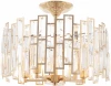 373209/5/80/390 GD Потолочная люстра хрустальная на штанге Arte Milano Sorrento-3209 373209/5/80/390 GD (220V)