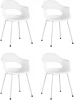 УТ000037269 Стул Lady пластик белый 4 шт. Stool Group (арт.УТ000037269)