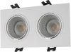 DK3072-WH+CH Встраиваемый точечный светильник Denkirs DK3021 DK3072-WH+CH