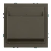50701 Выключатель карточный (механизм) 250В 40А RSW40-5114-09 антрацит, soft touch Stekker Эмили 50701