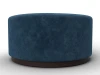 132508 Пуф 005 (ДСП/Пластик/Велюр/Синий) Лига Диванов 132508