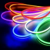 Гибкий неон LS001 220V RGB 12W 48Led 5050 IP67 односторонний , 50 м Светодиодный гибкий неон влагозащищенный Elektrostandard, 12W, DC220V, IP67, полноцветный (RGB), 1 метр