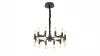 LDP 6035-24 BK+GD Подвесной светильник Lumina Deco Richmond  LDP 6035-24 BK+GD