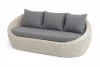 YH-C3093W beige "Барселона" диван из искусственного ротанга трехместный, цвет бежевый 4SIS УТ-00012492