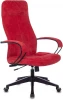 CH-608/FABRIC-RED Кресло руководителя Бюрократ CH-608Fabric красный Velvet 88 крестовина пластик