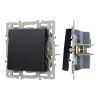 043711 Механизм выключателя одноклавишный непроходной SWT-MK01-PL-BK (250V, 16A) (Arlight) 043711