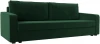 118043 Диван прямой Лига-009 (Зеленый/Велюр) Лига Диванов арт.118043