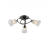 246/3PF-Blackwhite Потолочная люстра IDLamp Zhinevra 246/3PF-Blackwhite