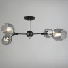 04210-0.3-04 BK+CR Потолочная люстра на штанге Reluce 04210-0.3-04 BK+CR (220V)