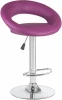 5001-LM MIRA,  цвет сиденья фиолетовый, цвет основания хром Стул барный MIRA (фиолетовый)