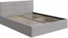2028321 PROxSON Кровать Vector с бельевым ящиком (Ткань: Велюр Ultra Серый камень) 160x200