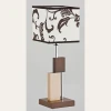 9414 Интерьерная настольная лампа Alfa Qube Brown 9414