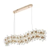 ML.9520.1200 GD Подвесная люстра светодиодная хрустальная с пультом Modelux ML.9520.1200 GD
