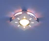 1051 хром / белая подсветка (CH/WH/Led) Встраиваемый точечный светильник Elektrostandard 1051 хром / белая подсветка (CH/WH/Led)