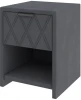 2028015 PROxSON Тумба Side (Ткань: Рогожка Тетра Графит) 44x45