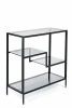 1013-CB loft grey Консольный стол AllConsoles 1013-CB loft grey черный муар