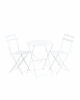 УТ000036324 Комплект стола и двух стульев Бистро белый Stool Group УТ000036324