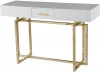 P-MJ-003casa Стол-консоль Гарда P-MJ-003, 120х40х76 см, белый/золото IST-CASA