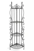 9974 Этажерка угловая Secret De Maison 001 черный (стальной сплав)