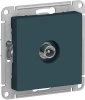 ATN000892 ТВ-розетка встраиваемая проходная (изумрудный) Systeme Electric AtlasDesign ATN000892