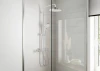 26318000 Душевая стойка Hansgrohe Vernis Shape 26318000 Showerpipe 200 1jet Green с термостатом, хром