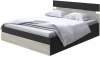2015340 Без бренда Кровать Milton с подъемным механизмом (ЛДСП Черный/Ясень Шимо Светлый) 90x200