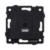 REA-037BM Розетка USB A+C 20W черный матовый Kollinger REA-037BM для Aspekt, Eleganz, Reflex