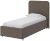 1915598 PROxSON Кровать Олаф (Ткань: Велюр Лофти Кофейный) 80x190