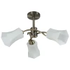 870/3PF-Oldbronze Потолочная люстра IDLamp Susana 870/3PF-Oldbronze