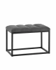 УТ000036869 Банкетка Stool Group Хостен велюр тёмно-серый УТ000036869