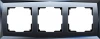 W0031208 Рамка на 3 поста Diamant (черный) Werkel W0031208 (a051446)