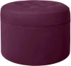 334321 Пуф Barrel большой ОГОГО (арт.334321), (Ткань/Бордовый)