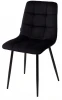 UDC7094BLV19 Стул CHILLI BLUVEL-19 BLACK, велюр