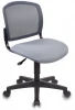 CH-296/DG/15-48 Кресло Бюрократ CH-296NX темно-серый сиденье серый 15-48 сетка/ткань крестовина пластик