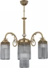 FIO-ZW-3+1(P) Потолочная люстра ярусная на штанге Kutek Fiore FIO-ZW-3+1(P) (220V, хрусталь Swarovski)