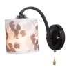 MD.51536-1-W BK+CH Бра Imex MD.51536-1-W BK+CH