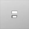 DS28637 Накладка для розеток USB, сталь Donel S08 DS28637