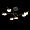 LED LAMPS 81101/6C GOLD BLACK Потолочная люстра Natali Kovaltseva Loft Led LAMPS 81101/6C GOLD BLACK
