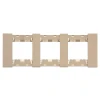 AA4802M3ACH Рамка 3-ая шампань матовый Meiton AA4802M3ACH