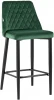 УТ000025316 Стул полубарный Stool Group Диего велюр зеленый УТ000025316