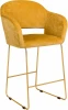 4101188h_ЖёлтЗолот_ПБ Кресло полубар Oscar Жёлт/ЛинкЗолот R-Home арт.4101188h_ЖёлтЗолот_ПБ