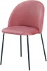 C-962розG062-23 Стул C-962 розовый G062-23/матовый черный