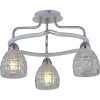 412-03-13CWC chrome + white crack Потолочная люстра N-Light 412 412-03-13CWC chrome + white crack