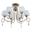 857/6PF-Oldbronze Потолочная люстра IDLamp 857 857/6PF-Oldbronze