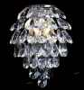 CHARME AP2+2 LED CHROME/TRANSPARENT Crystal Lux Charme AP2+2 LED CHROME/TRANSPARENT