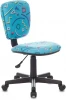 CH-204NX/STICK-BLUE Кресло детское Бюрократ CH-204NX голубой Sticks 06 крестовина пластик