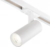 20002TRA/02LED SWH Трековый светильник однофазный Escada 20002 20002TRA/02LED SWH 15Вт, металл, белый матовый (220V, круглые)