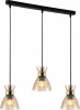 9186-203 Подвесной светильник Rivoli Iris 9186-203 3хЕ27 60 Вт модерн
