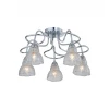 864/5PF-Chrome Потолочная люстра IDLamp Assante 864/5PF-Chrome