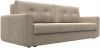 121253 Диван прямой Лига-031 (Бежевый/Велюр) Лига Диванов арт.121253